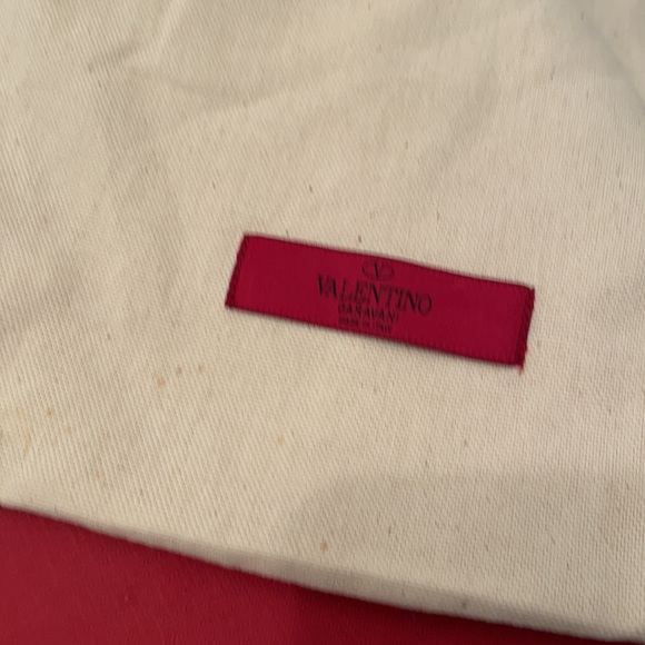 Valentino Rockstud Wedges Sandals Ivory Size 9 - Picture 7 of 14